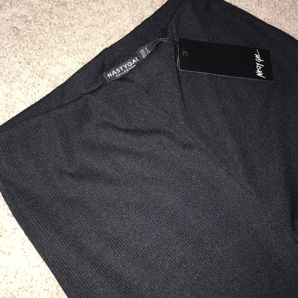 Split hem pants